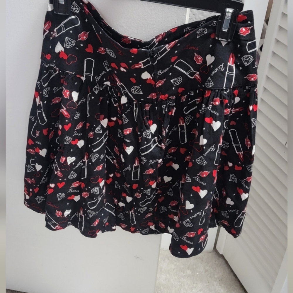 Hell Bunny Lipstick Skirt